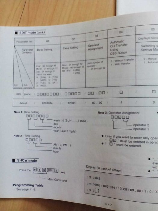 Ръководство за телефонна централа PANASONIC КХ-ТD1232