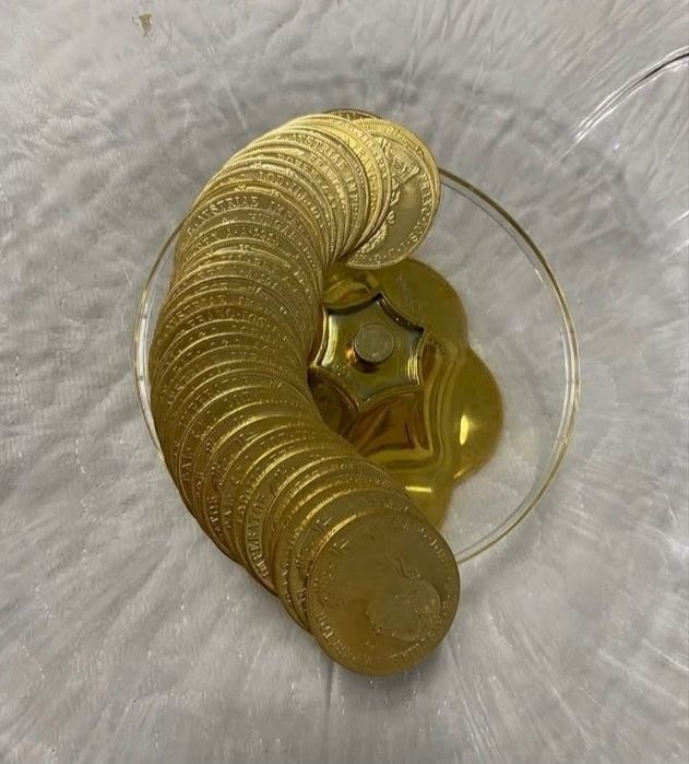 Vand monede placate cu aur de 24k Franc Iosef 4 ducat