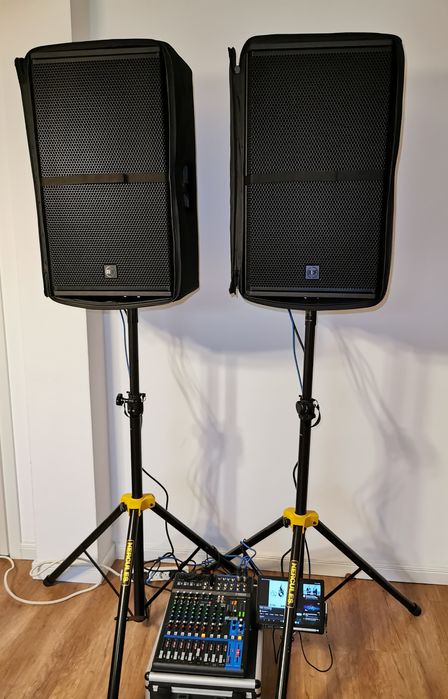 Închiriere RCF/Turbosound închiriez boxe, sonorizare consola DJ Lumini