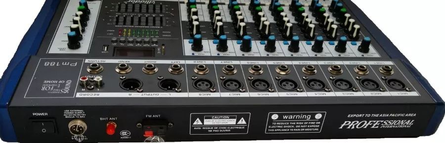 vand mixer pasiv professional international  pm188