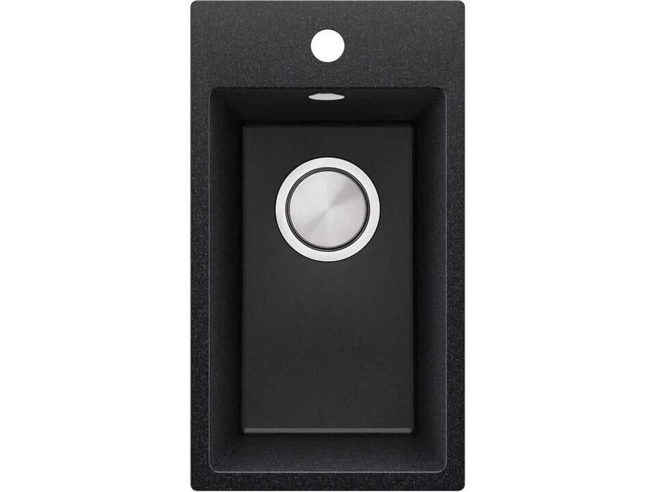 Графит кухненска гранитна мивка Рига 30 XL 280 x 500 mm