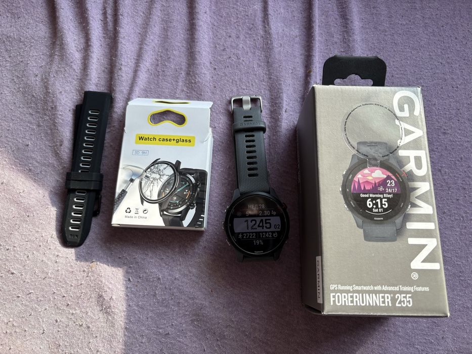 Часовник Garmin forerunner 255/ Бартер за Apple watch нов!