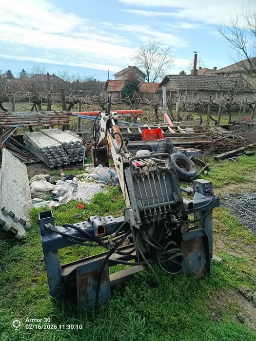Багерно устройство за боб кат, БАРТЕР
