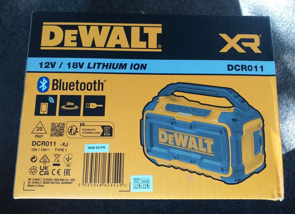 Boxa DeWalt DCR011
