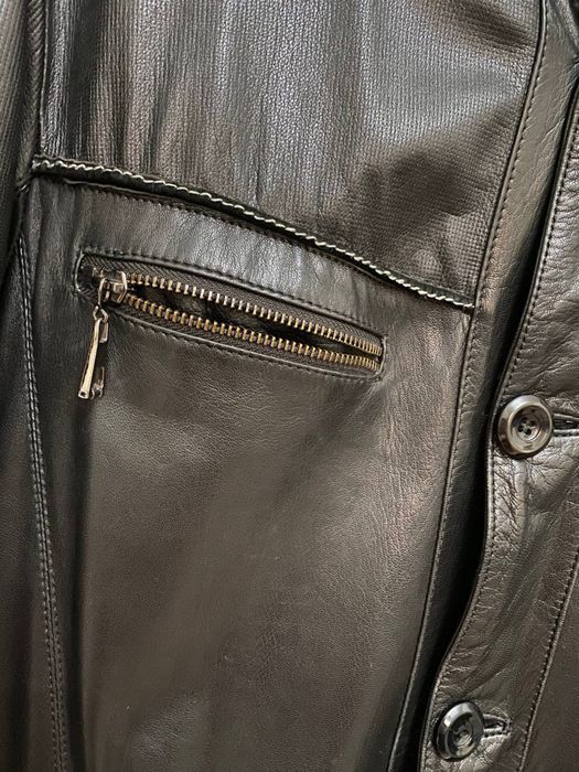 Куртка дубленка кожа 48