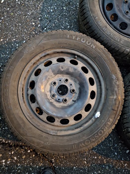 Vând Jante 5x112 R16 215 55 16 Iarna Seat Skoda Audi VW