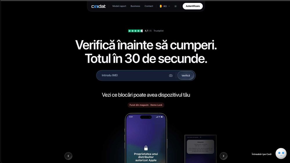 Verifică iPhone-ul înainte să-l cumperi | -25% cu OLX | Nu deblocam iCloud / MDM / FMI / Retea