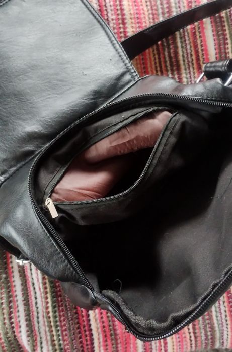 Дамска чанта/ раница от естествена кожа