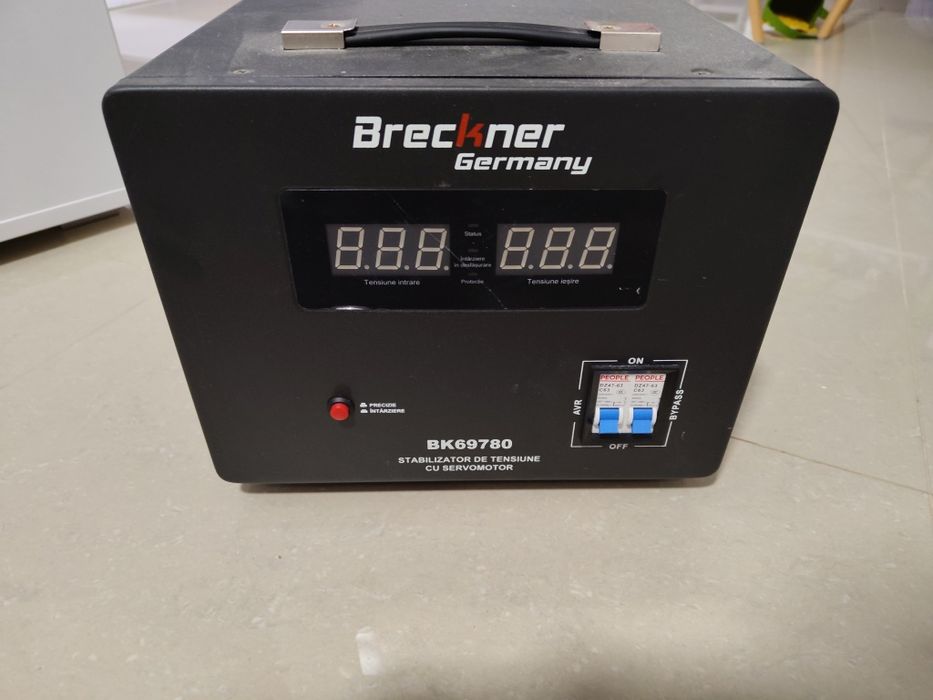 Stabilizator monofazic cu servomotor 10000VA 6.5kw