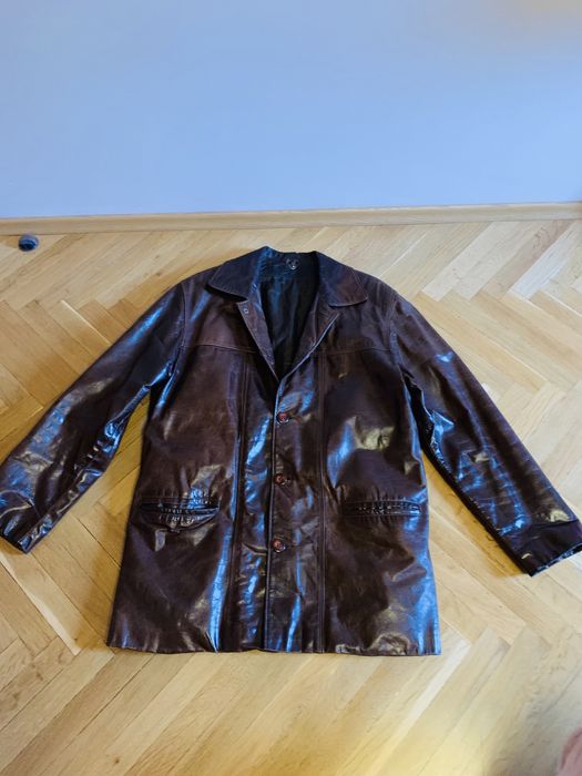 Кожено сако от естествена кожа