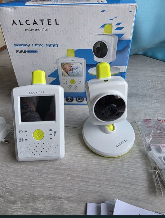Camera supraveghere Video Baby Monitor Alcatel Baby Link 500 Ecran Color Night Vision-Stare Excelentă