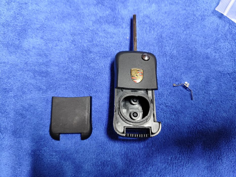 Корпус ключа на Porsche Cayenne 955 957