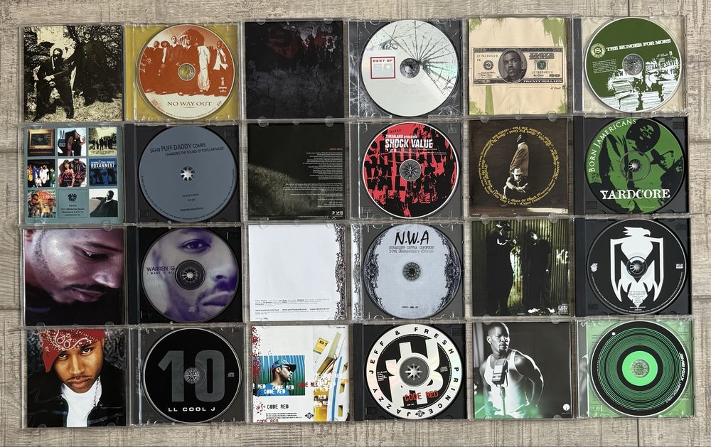 Pachet 1 - Lot 24 cd-uri rap/hip hop