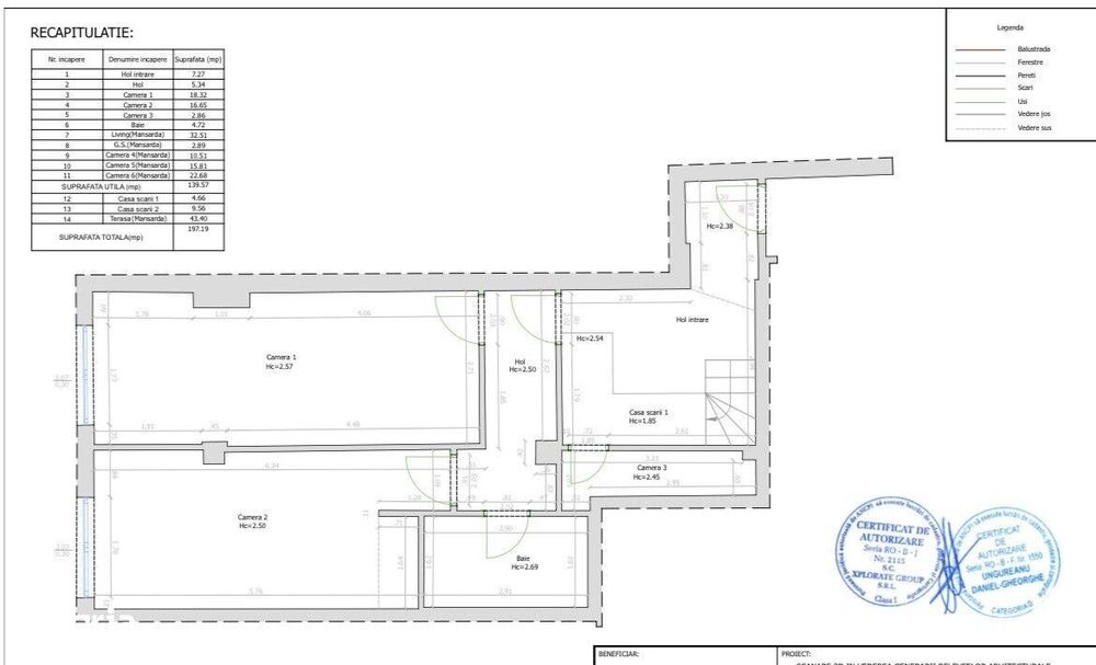 Apartament 4 camere | terasa | piscina | zona Herastrau