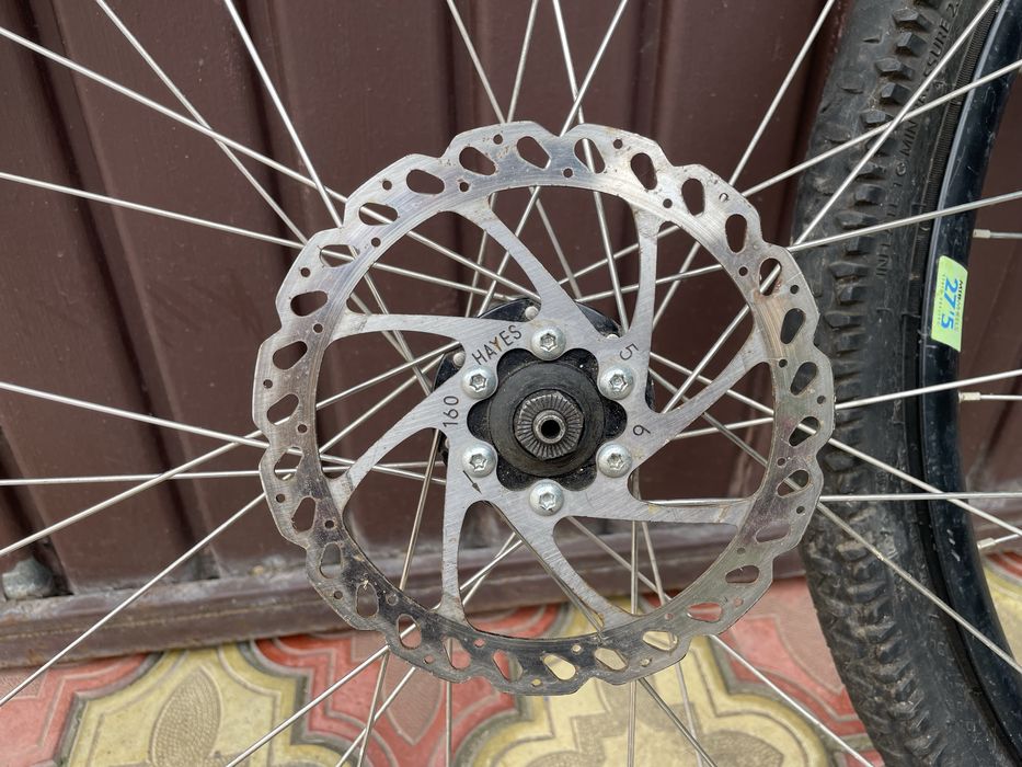 Jante bicicleta 27.5 discuri 8 pinioane quick release rockrider