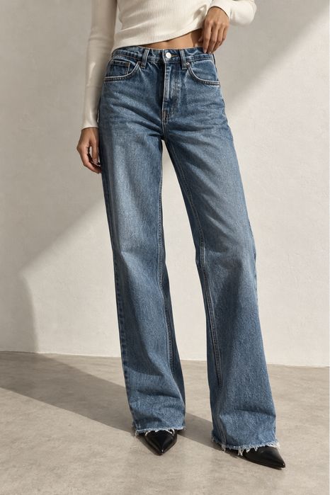 Дънки Zara Wide leg