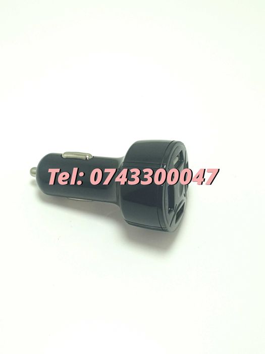 Incarcator Masina Auto 4 Porturi Bricheta Usb Qc Incarcare Rapida