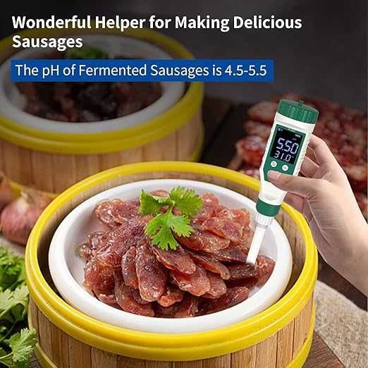 YY-1030 Интелигентен Bluetooth pH метър за храни