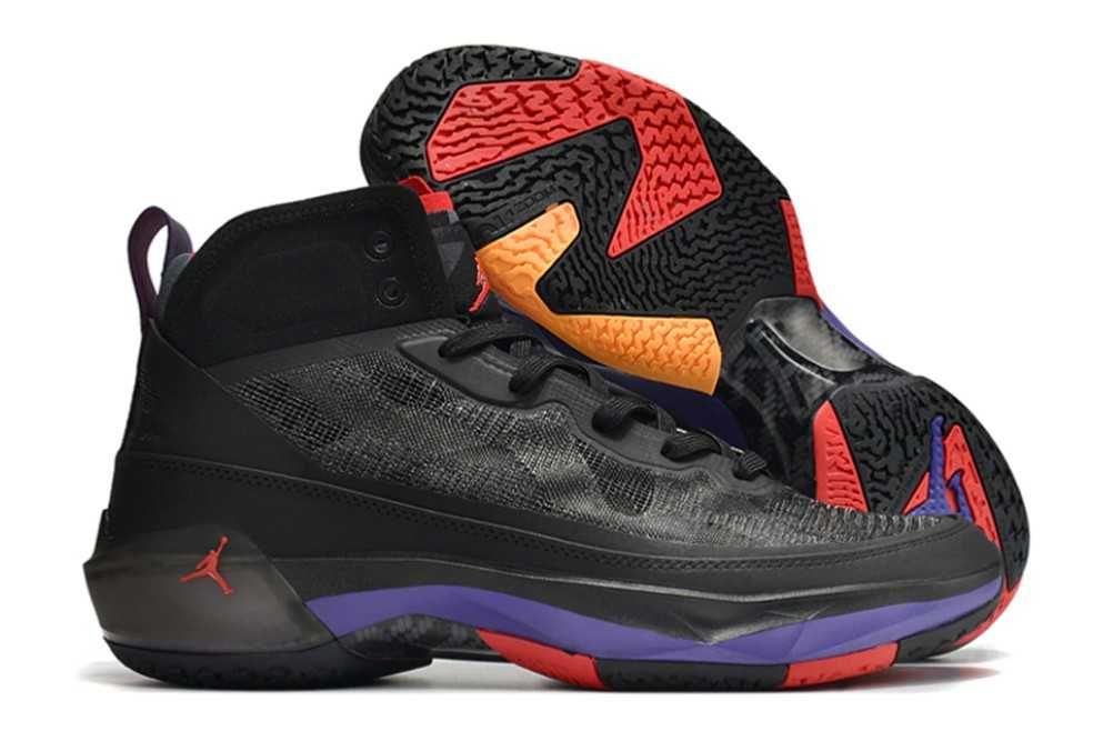 Ghete AIR Jordan XXXVII (37) Raptors, masura 42, nike, noi, in cutie