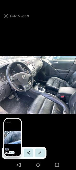 VW Тигуан 2TSI 4X4 на части