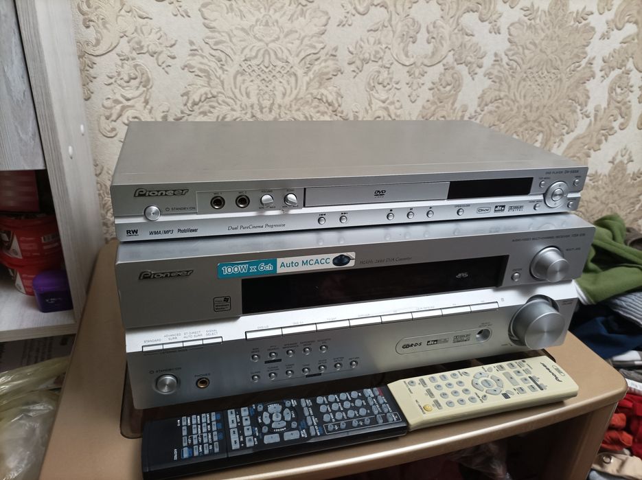 Pioneer vsx 515 и pioneer DVD
