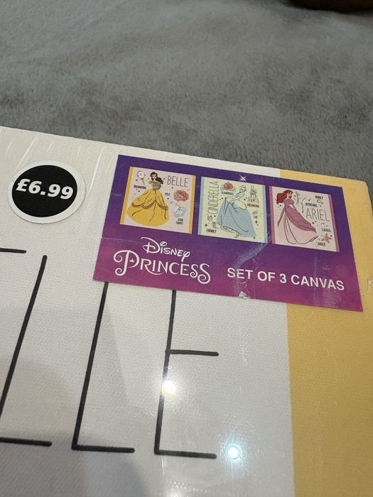 4 бр Канвас за стена Disney