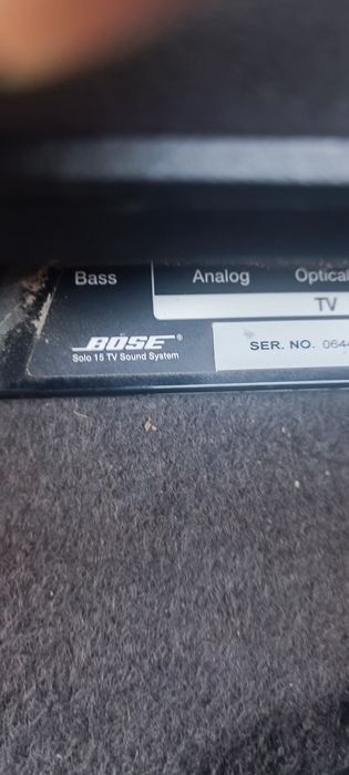 Bose Solo 15 Soundbase Soundbar