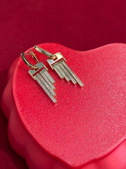 Золотые серьги/BariBarShop/0•0•24