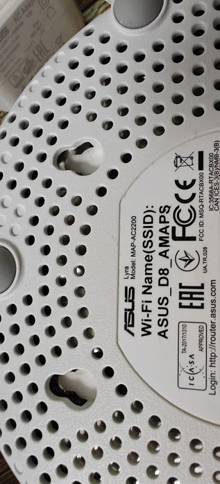 Sistem Wi-Fi Mesh ASUS Lyra MAP-AC2200, AC2200, Tri-band