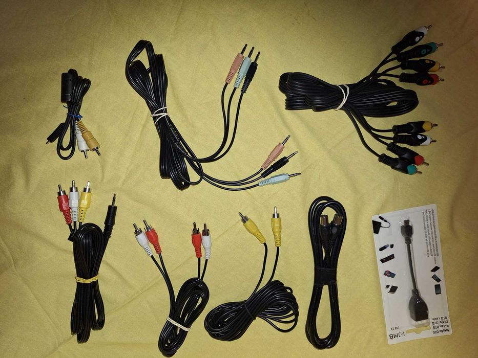 Cabluri audio - video RCA, diferite modele