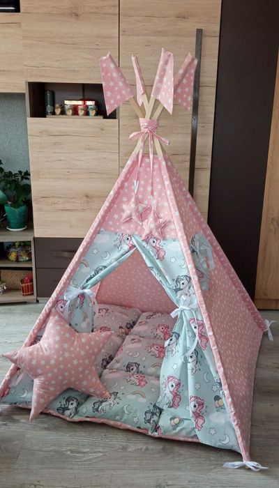 Детска индианска палатка "типи"