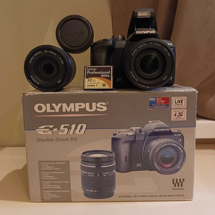 Olympus E-510 полный комплект