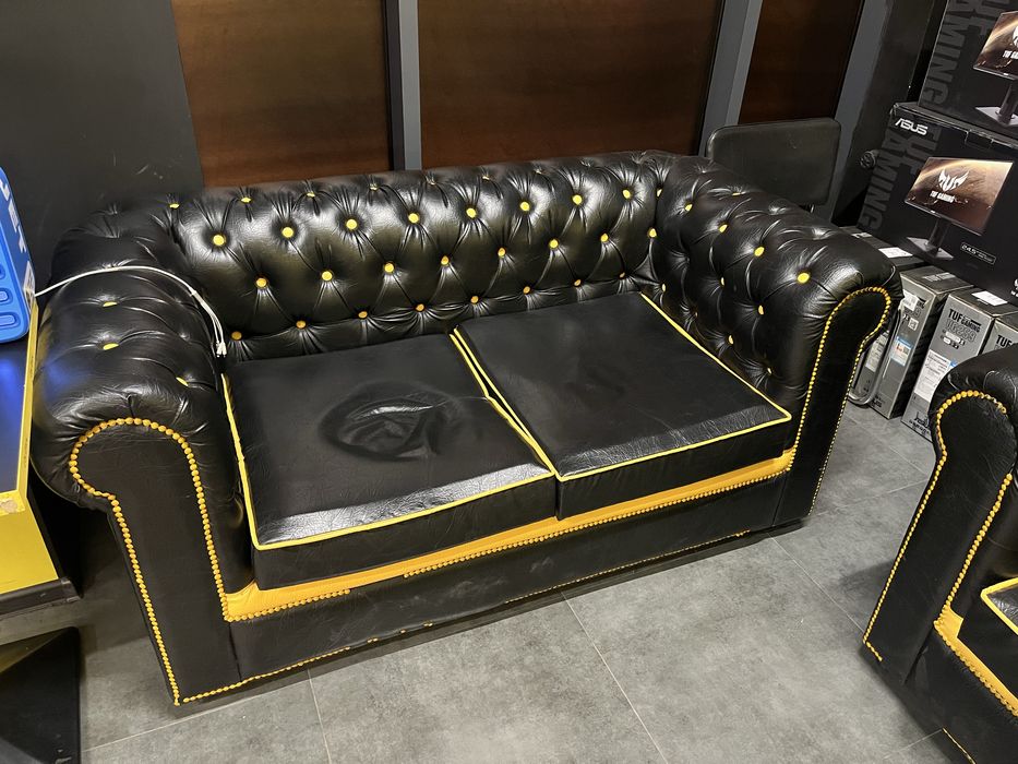 Диван кожанный 2 шт