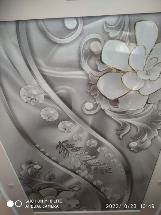 Натяжной потолок и оргстекло