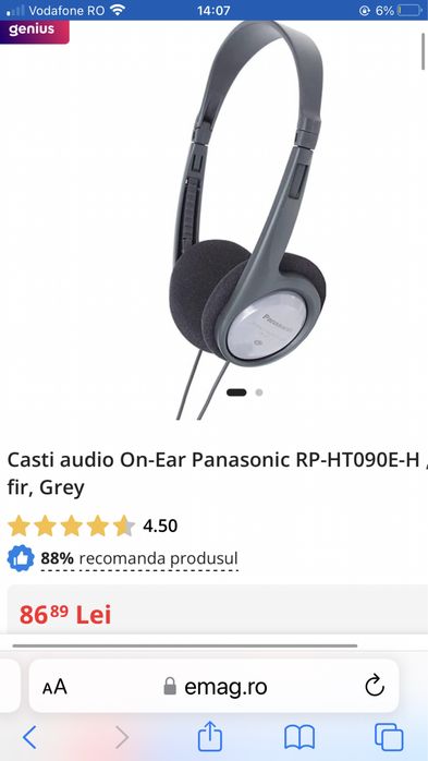 Casti Panasonic p