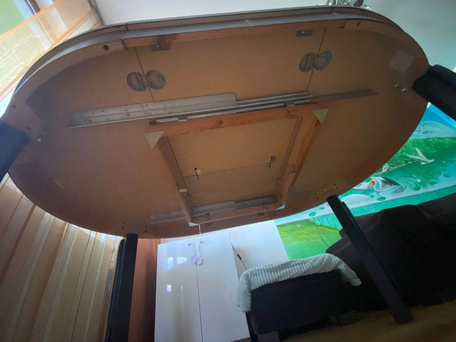 Masa de lemn extensibila
