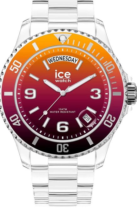 ICE clear sunset - Fire - Medium - Daydate