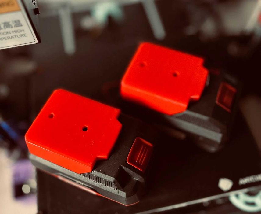 Suport acumulator Parkside X20V – Organizare Atelier