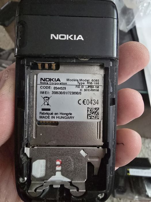 Telefon Colectie: Nokia 6085 Black