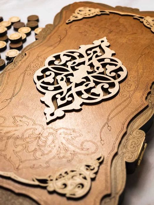 Нарды резные 3D (Россия)