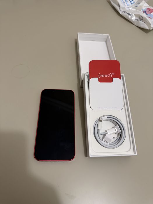 Iphone 14 product red ,256 GB , stare 10/10