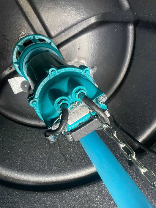 Cămin de pompare pentru aplicații domestice, include pompa cu tocător