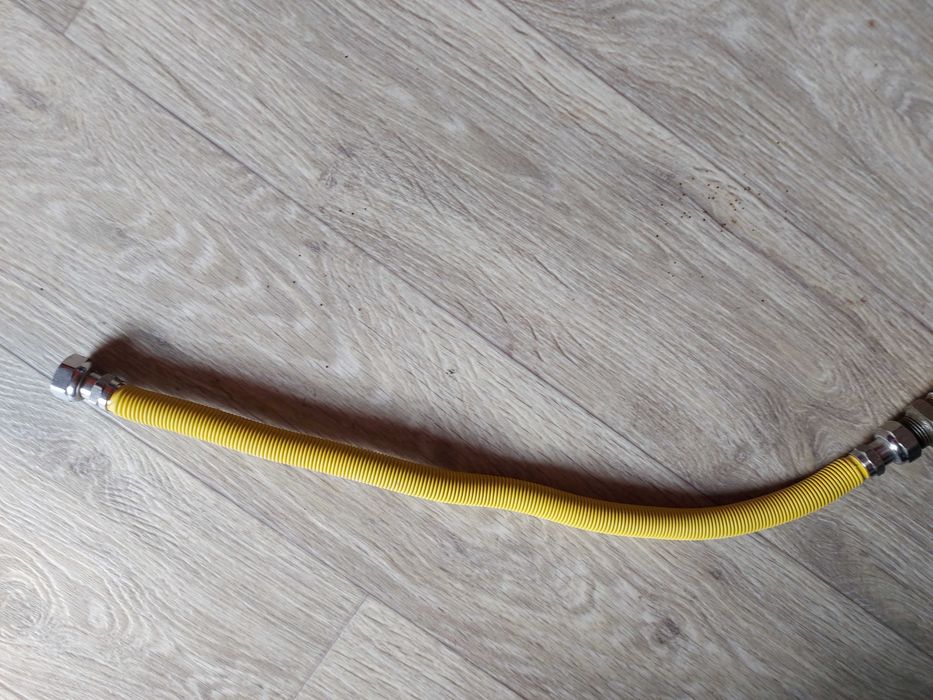 Racord flexibil gaz, otel inoxidabil, extensibil, 3/4", 500 mm + 70%