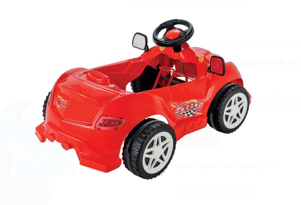 Машина скоростная педальная Pilsan-109x60x49.5 см Доставка бесплатно