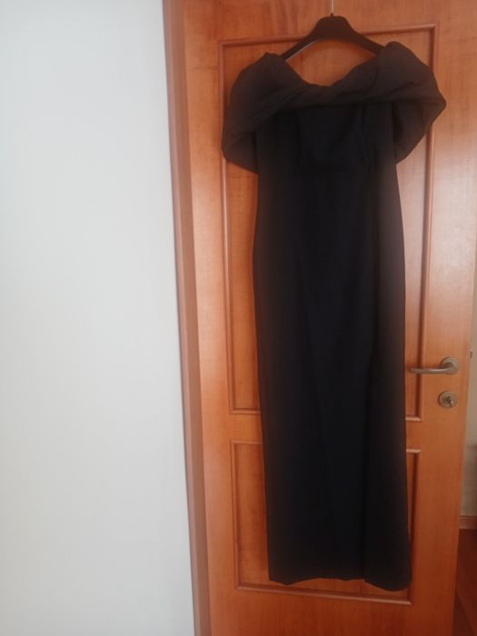 Rochie neagra chic eleganta