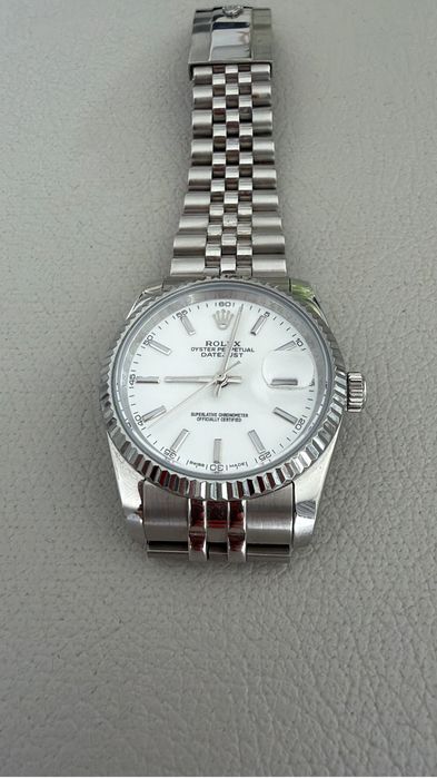 Ceas Rolex dame cadran alb