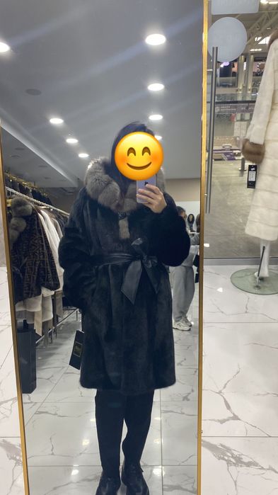 Норковая шуба!!!