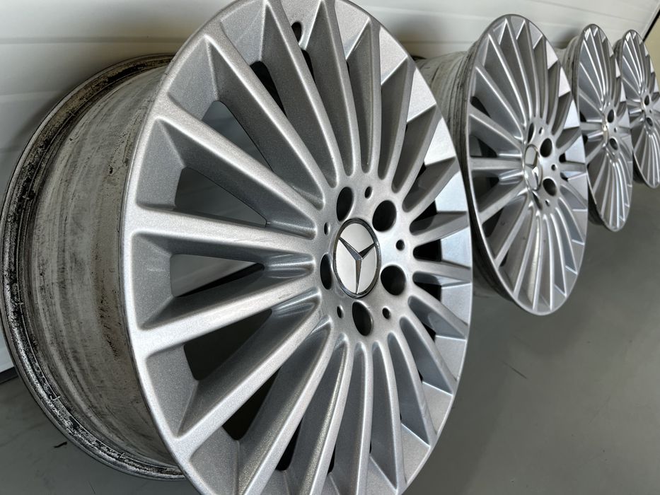 4бр лети джанти за Mercedes 5х112/ет48.5/ц.отв66.6/7J/17цола