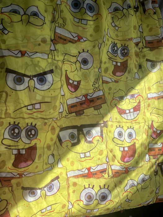 Пердета, завеси с детски мотиви sponge bob