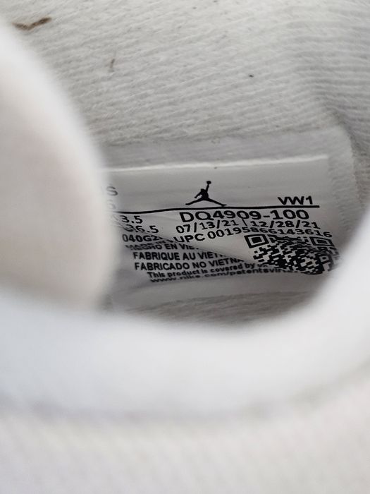Оригинални кецове Jordan 4 Retro Blank Canvas